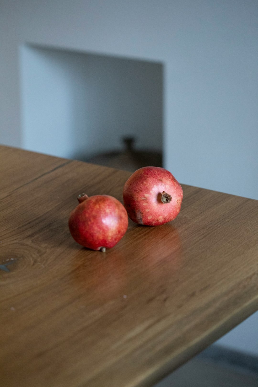 ripe tomatoes on wooden table