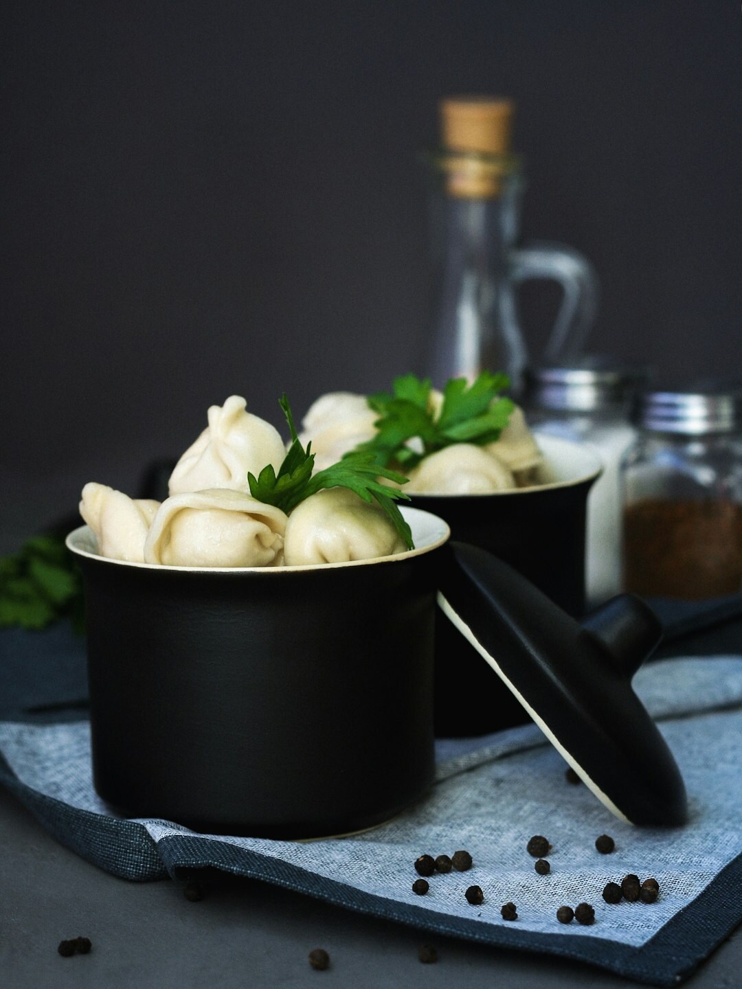 Czech svickova beef in creamy vegetable sauce with bread dumplings